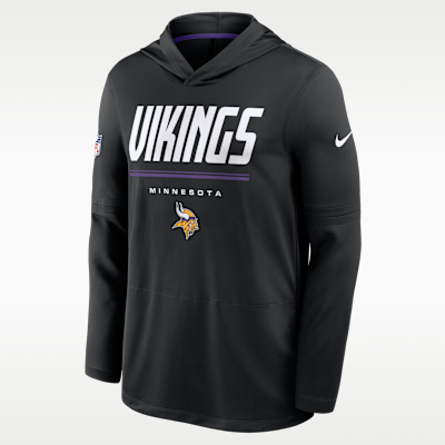ウェア vikings Minnesota Vikings Sideline Men's Nike Dri-FIT NFL Long-Sleeve